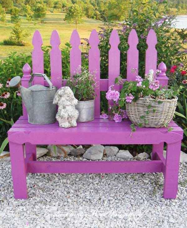 wooden fence decorations