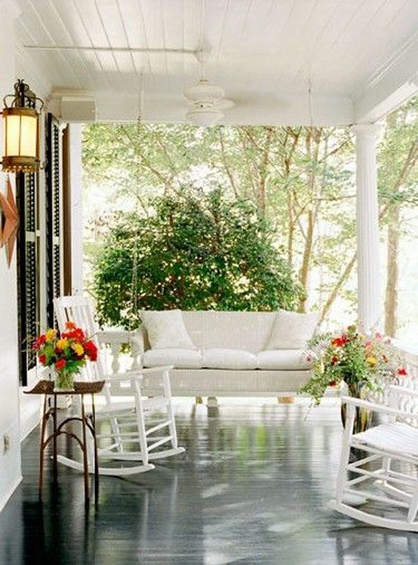 Porch bed swing 