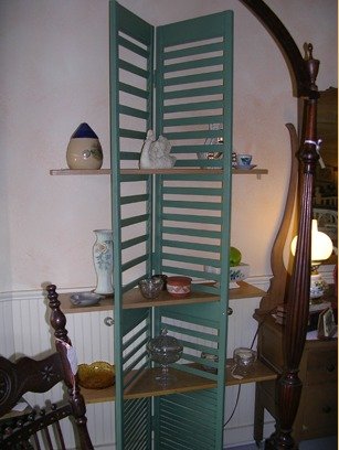 old wooden shutters