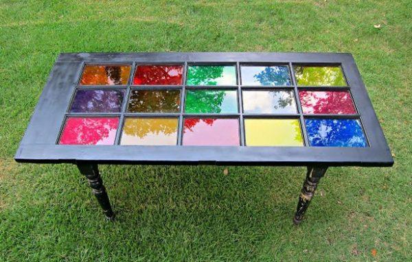 old door table