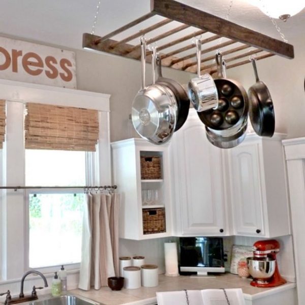 diy ways to reuse an old ladder 7