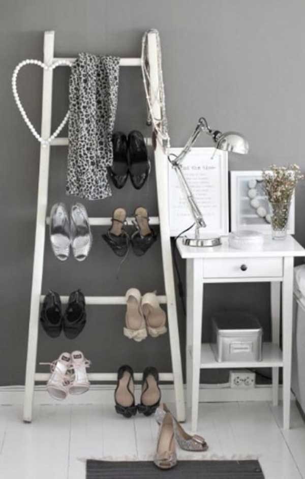 diy ways to reuse an old ladder 10