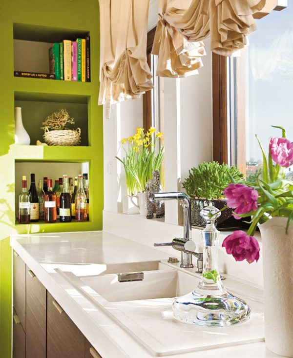 kitchen window curtains