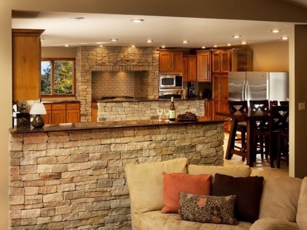 stone kitchen design