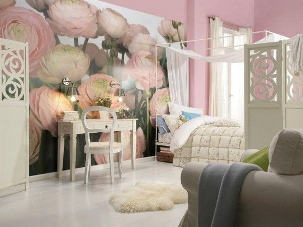 modern floral wallpaper 