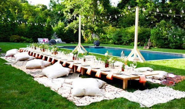 family pool party 