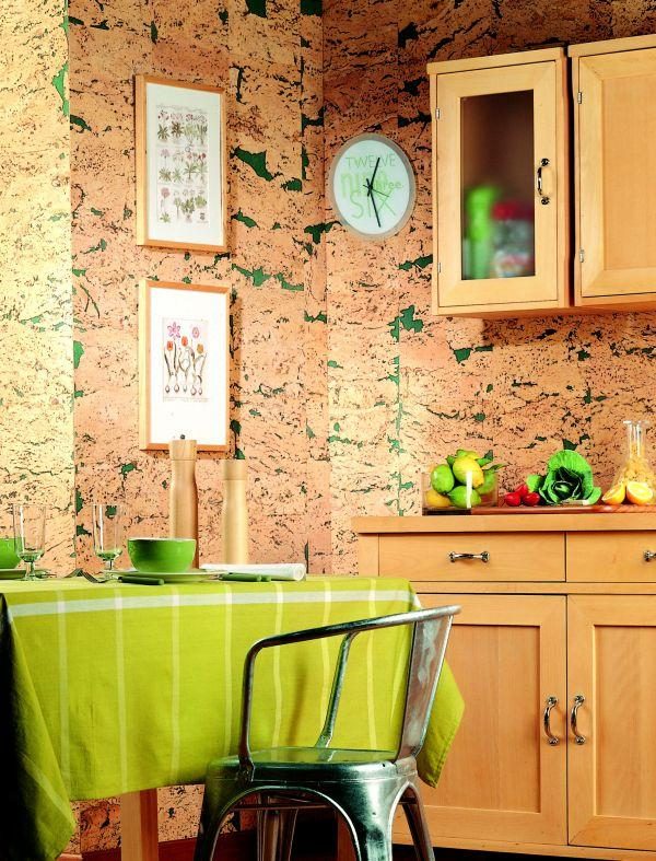 Modern cork interior design 