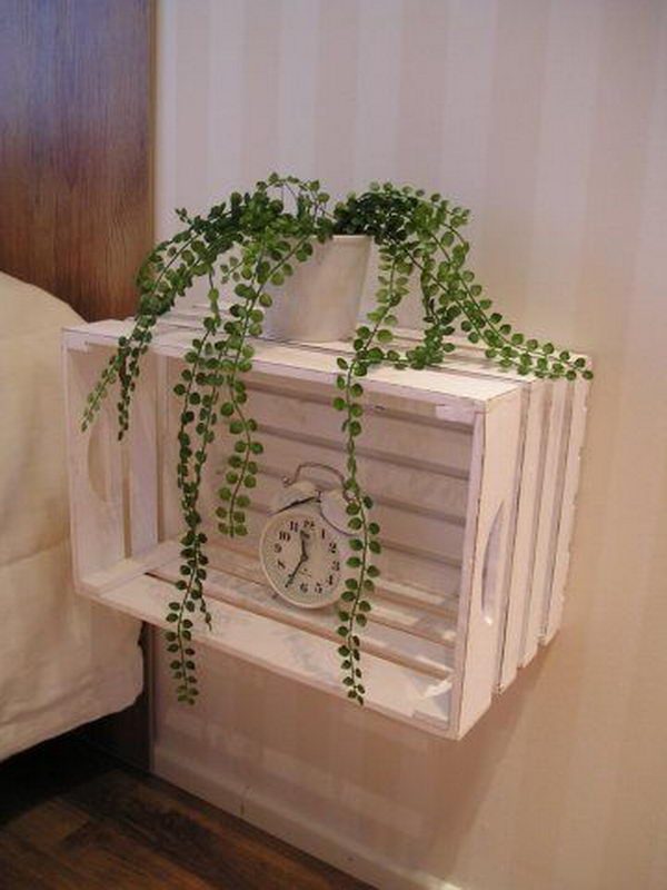 alternative nightstand ideas