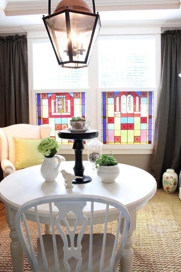 stained glass window inserts