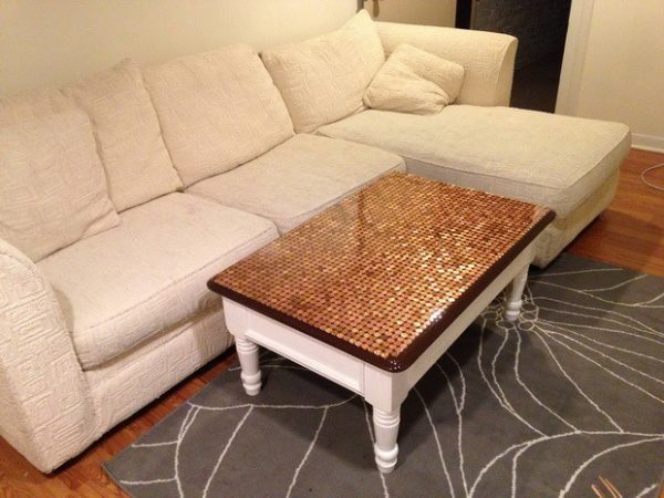 penny table diy