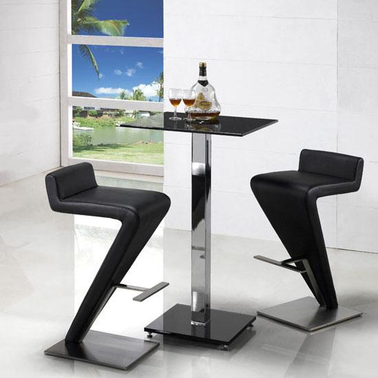 Colorful glass bar tables 5