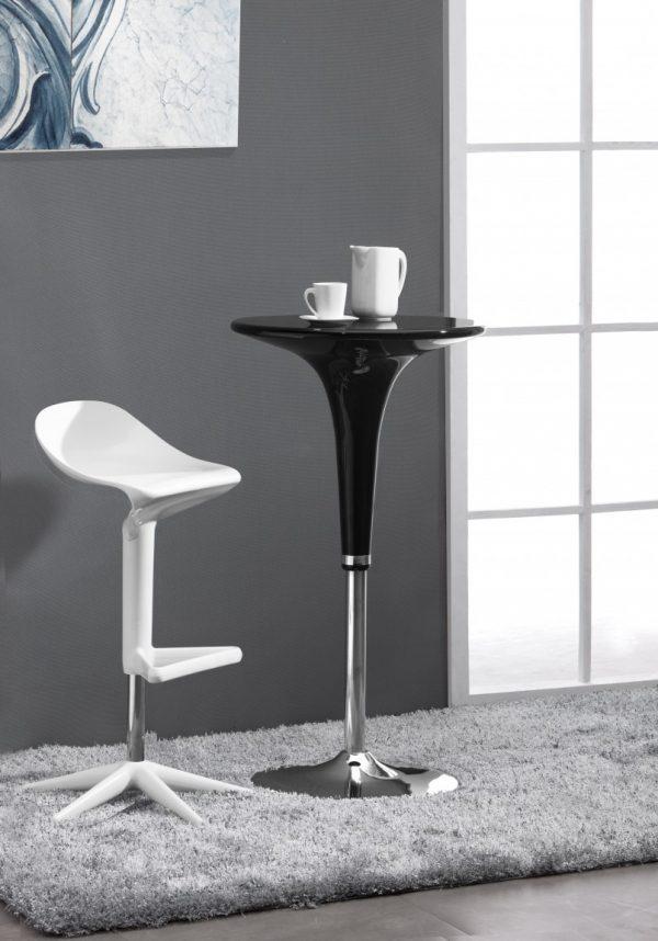 Colorful glass bar tables 8