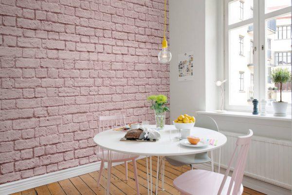 Brick wall design paint