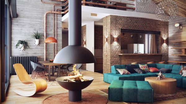 exposed-brick-wall-design-ideas