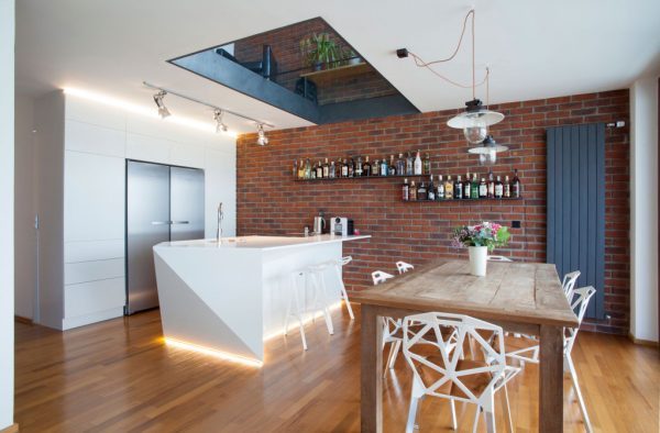 exposed brick wall interior design
