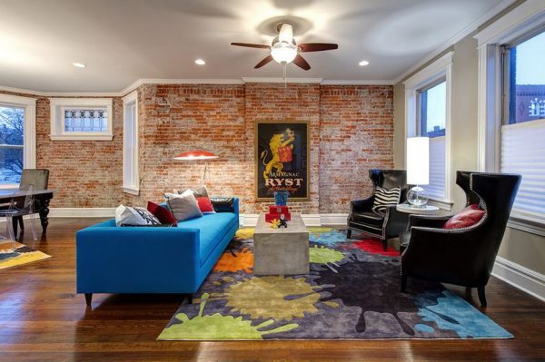 interior brick wall design