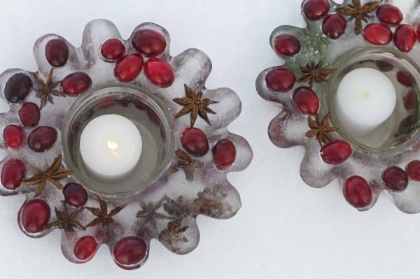 ice-candle-holder