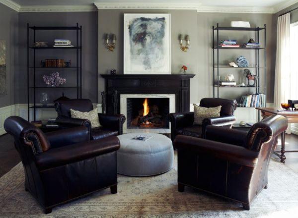 modern leather furniture 