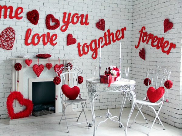 happy valentines day decoration 