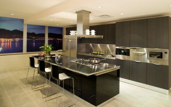 stainless steel kitchen countertops 