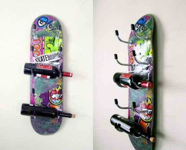  skateboard storage
