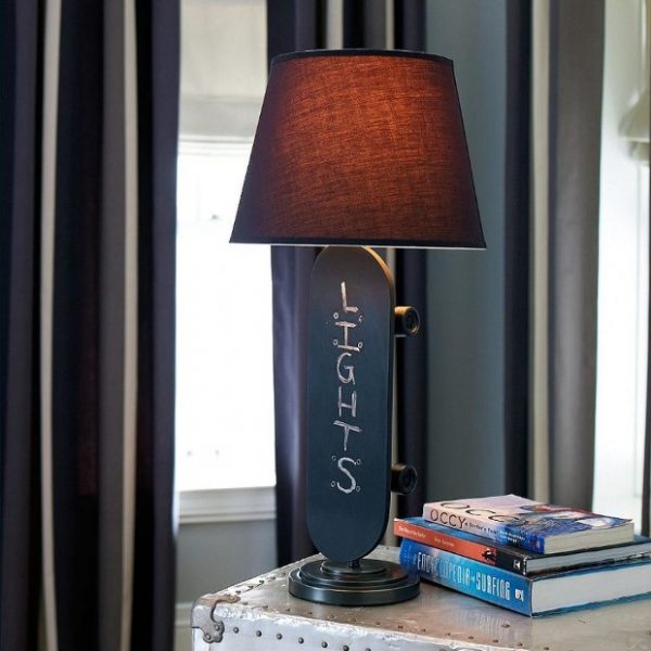 skateboard lamps