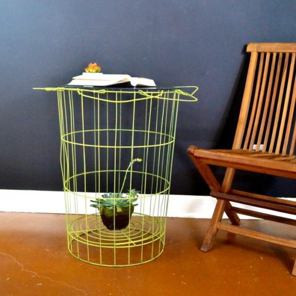 wire coffee table