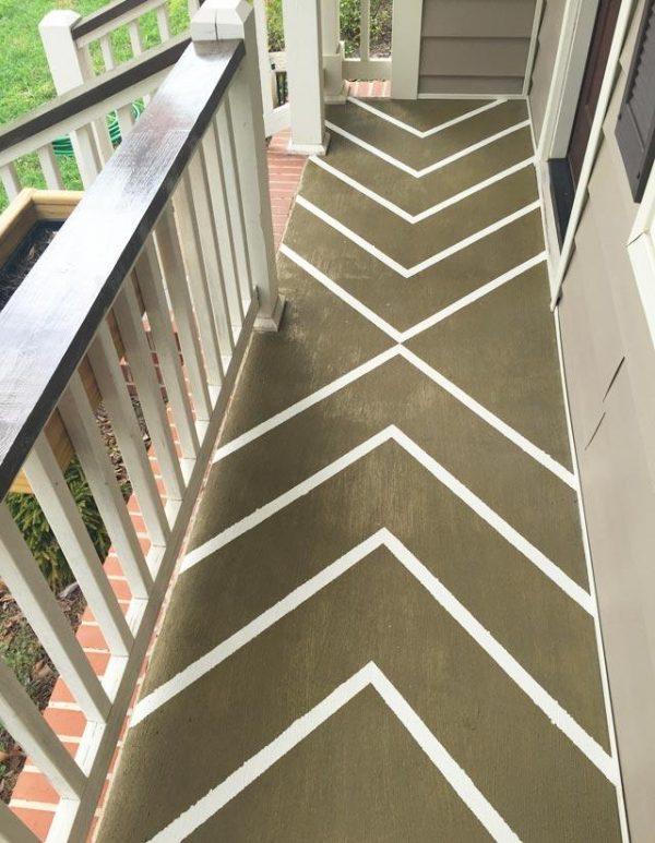 How to paint a porch floor2 