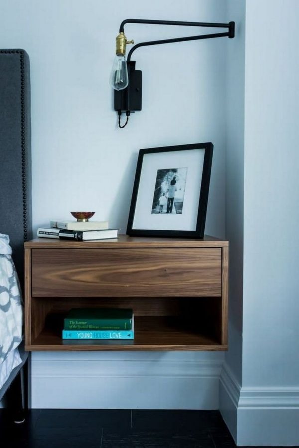 wall mounted side table 