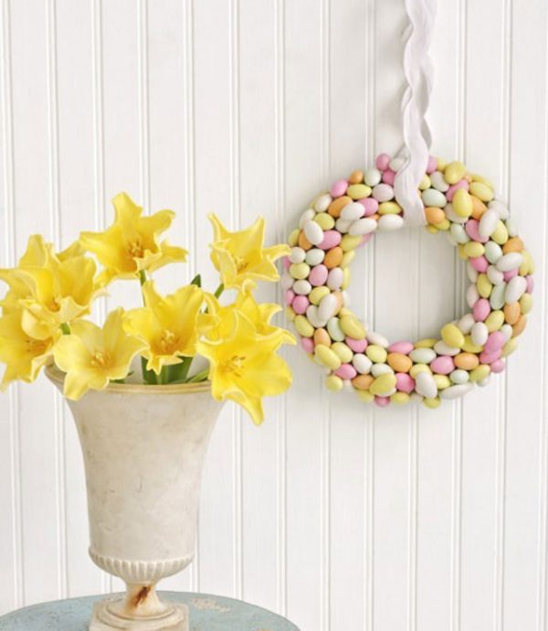 homemade easter wreaths