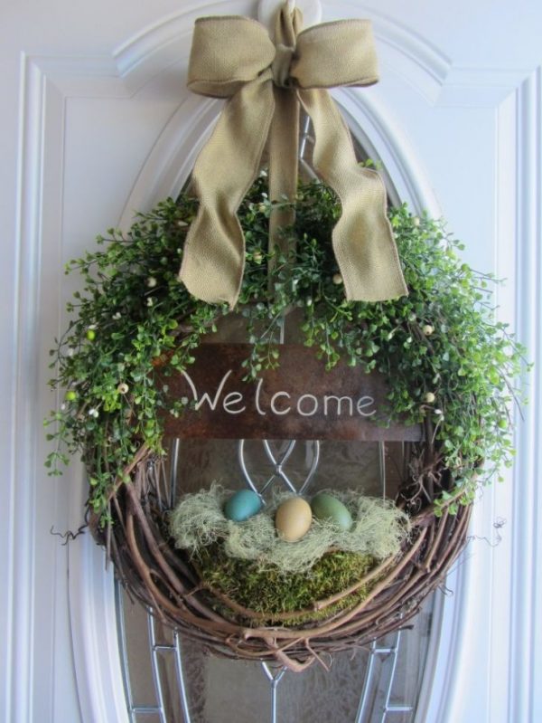 easter door wreaths