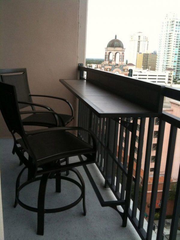 space saver bar table 
