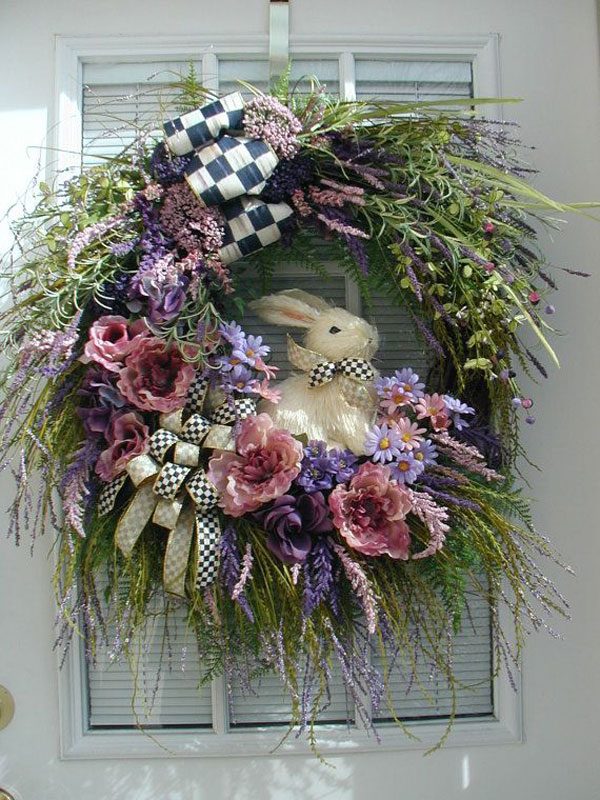 easter door wreaths to make 