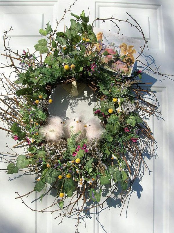 easter wreath diy
