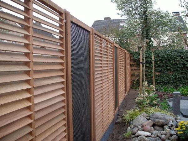 wood fence