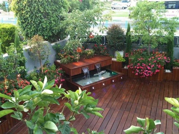 outdoor fountains