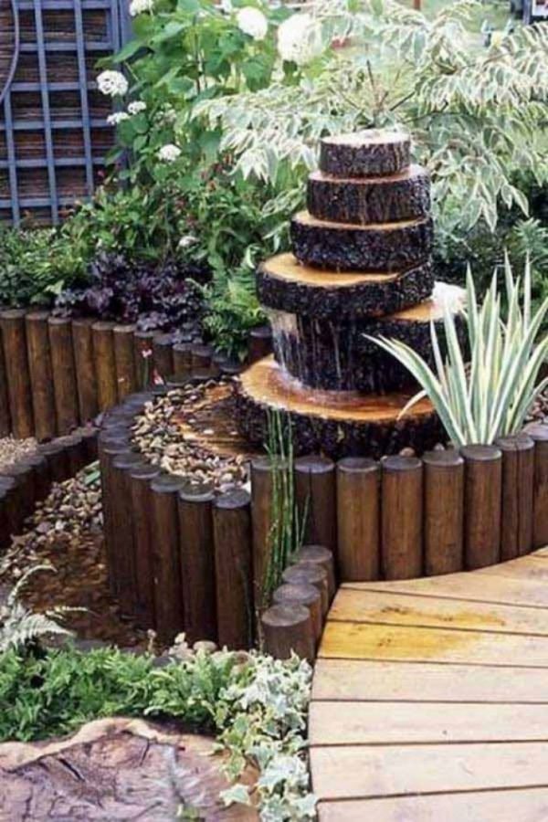 patio water fountain