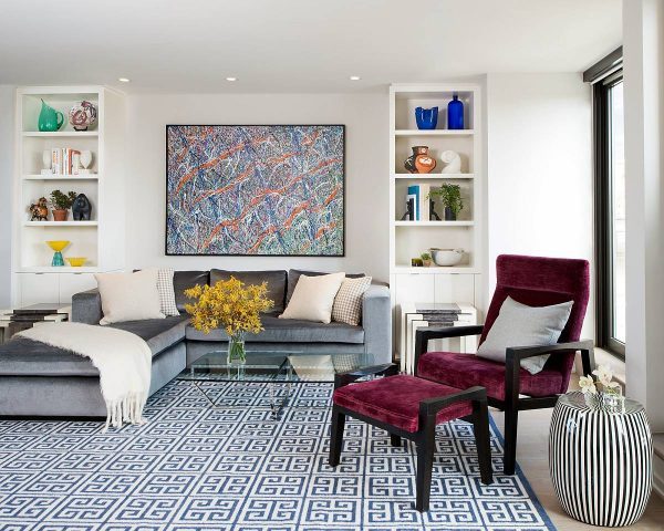 grey corner sofa