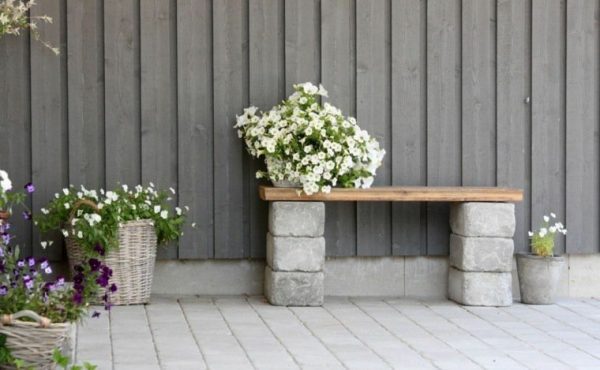 Diy garden seating