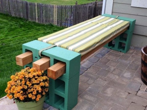 diy outdoor bench seat