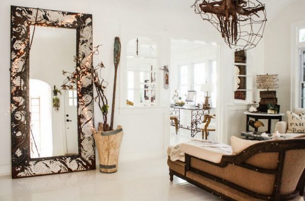 large standing floor mirror