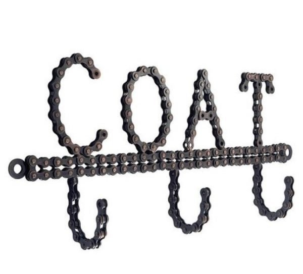 recycled bicycle art
