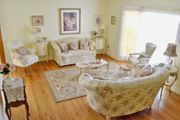 shabby chic living room furniture set 