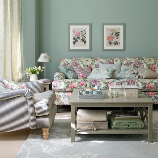 shabby chic living room