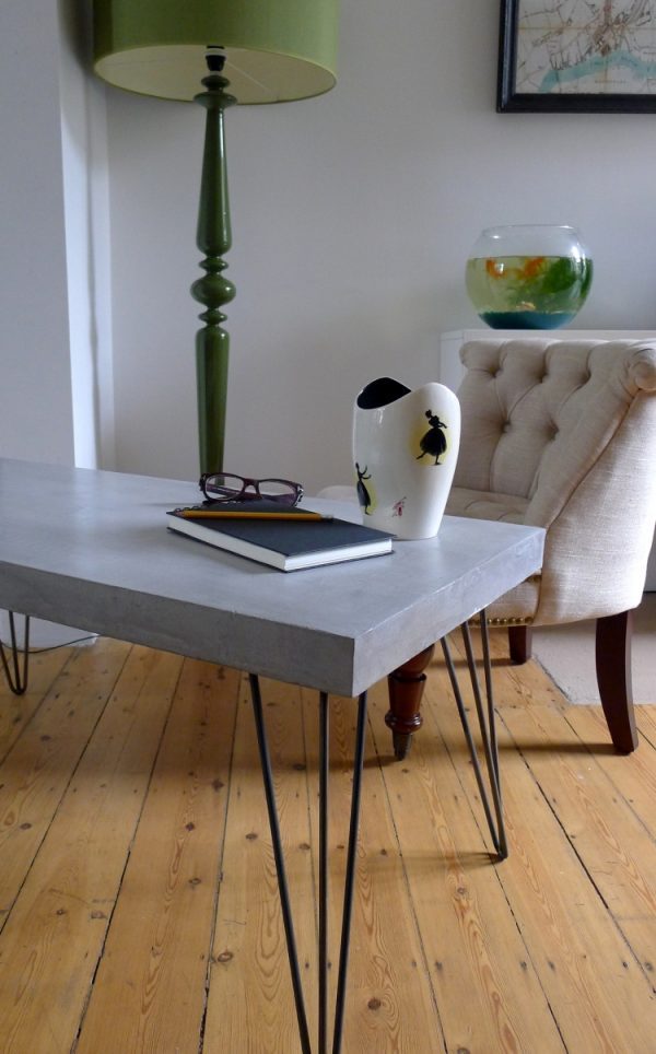 concrete table top
