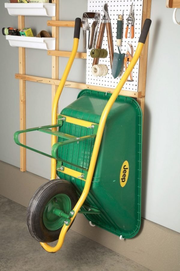 garden tool wall storage