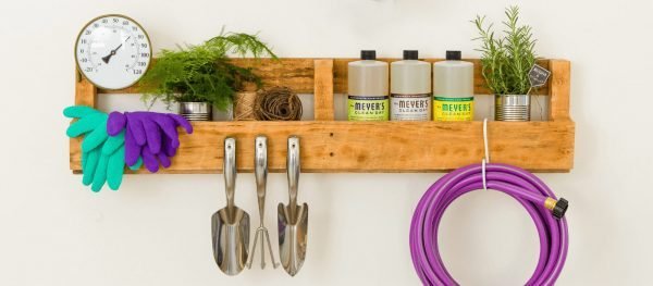 garden tool holder rack