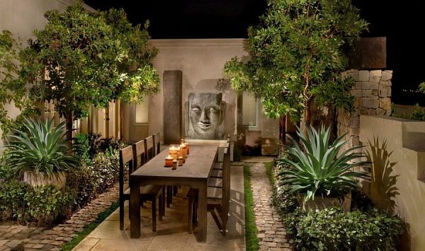 modern patio dining table
