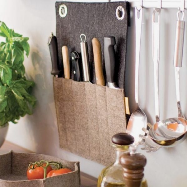 diy kitchen knife holder