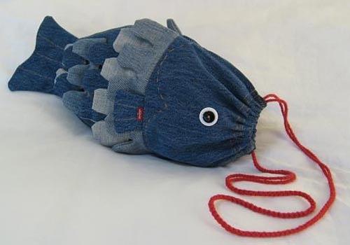 jeans backpack